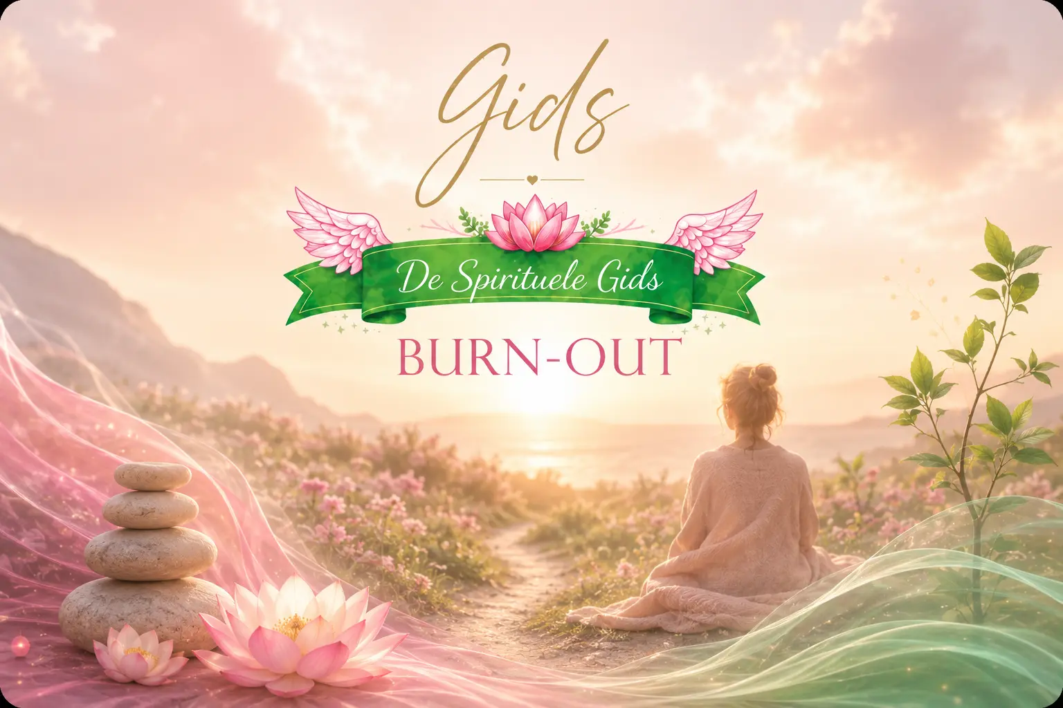 Burn-out Gids cover – spirituele kijk op burn-out van De Spirituele Dokter